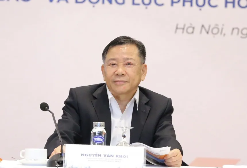 TS. Nguyễn Văn Khôi, Chủ tịch Hiệp hội Bất động sản Việt Nam. 