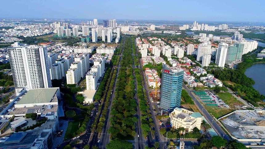  Không phải mọi công trình chung cư phải thi tuyển phương án kiến trúc. Ảnh: Lê Toàn