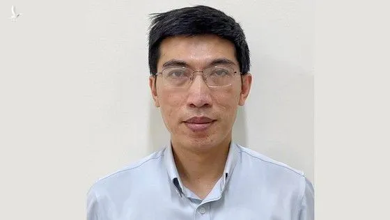Ông Nguyễn Quang Linh thời điểm bị khởi tố. Ảnh: Bộ Công an.
