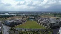 Một dự án bất động sản ven sông Cổ Cò tại Đà Nẵng.