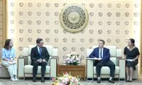 Chủ tịch UBND thành phố Đà Nẵng Nguyễn Mạnh Hùng chủ trì buổi tiếp Tổng Lãnh sự Nhật Bản tại Đà Nẵng Mori Takero.