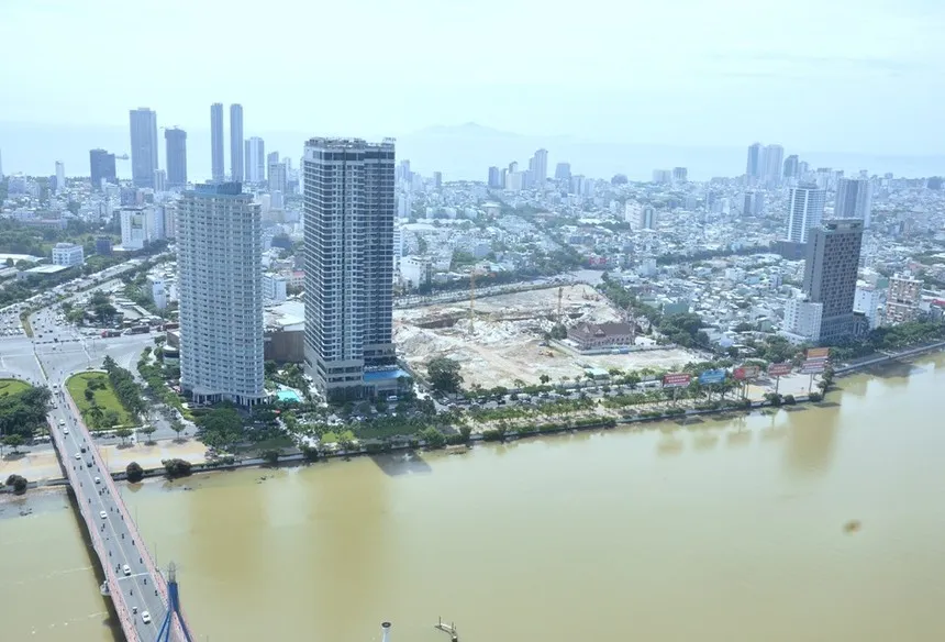Khu đô thị Capital Square 3 được xây dựng tại vị trí gần sông Hàn, TP.Đà Nẵng.
