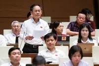 Đại biểu Trần Đình Gia (đoàn Hà Tĩnh)