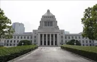 Tòa nhà Quốc hội Nhật Bản tại Tokyo. Ảnh tư liệu: Kyodo/TTXVN