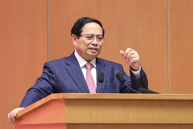 Thủ tướng Phạm Minh Chính phát biểu chỉ đạo hội nghị.