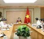 Bí thư Trung ương Đảng, Phó Thủ tướng Chính phủ Phạm Thị Thanh Trà chủ trì cuộc họp - Ảnh: VGP