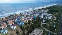Dự án Khu nghỉ dưỡng huyền thoại Địa Trung Hải không thể hoàn thành do nhà đầu tư gặp khó khăn về tài chính trong quá trình triển khai. Ảnh: Ngọc Tân
