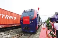 Tàu hàng liên vận quốc tế chuyên tuyến Thạch Gia Trang (Trung Quốc) - Yên Viên (Việt Nam)