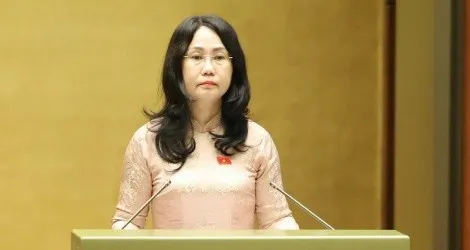 Bộ trưởng Bộ Văn hóa, thể thao và du lịch Lâm Thị Phương Thanh. 