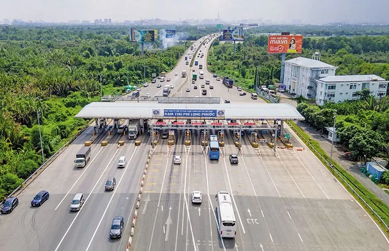 Một đoạn cao tốc TP.HCM - Long Thành - Dầu Giây hiện do VEC vận hành khai thác. 