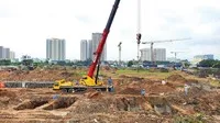 Nhiều công trình giao thông, dự án bất động sản được đầu tư rầm rộ tại phía Nam. Ảnh: Lê Toàn.