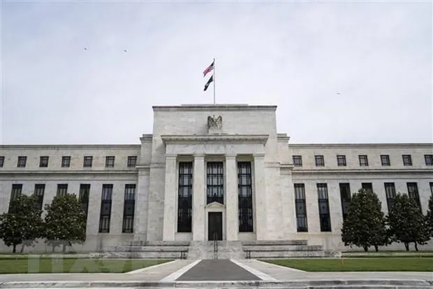 Trụ sở Cục Dự trữ liên bang Mỹ (Fed) tại Washington, D.C. (Ảnh: THX/TTXVN).