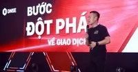 Ông Nguyễn Hoàng Giang, Chủ tịch HĐQT DNSE phát biểu tại một sự kiện của DNSE.