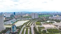 Hạ tầng giao thông kết nối hoàn thiện mở lối cho đô thị vệ tinh phát triển. Ảnh: Dũng Minh.