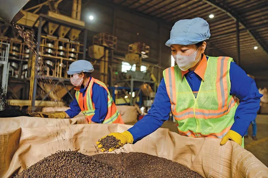 Giá nguyên vật liệu và logistics đồng loạt tăng khiến chi phí của doanh nghiệp đội lên rất nhiều (Ảnh: P.V) 