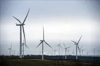 Nhà máy điện gió ở Eaglesham Moor, Scotland. Ảnh minh họa: AFP/TTXVN