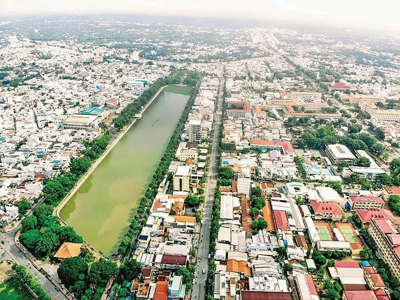 Đô thị trung tâm tỉnh Đồng Tháp.