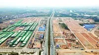 Các dự án mới “cứ ra hàng là hết” (Trong ảnh: Dự án Vinhomes Cổ Loa). Ảnh: Dũng Minh.