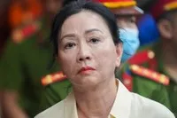 Bị cáo Trương Mỹ Lan, cựu Chủ tịch HĐQT Tập đoàn Vạn Thịnh Phát trong giai đoạn 1 của vụ án.