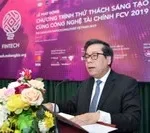 Phó Thống đốc NHNN Nguyễn Kim Anh, Trưởng Ban Chỉ đạo về Fintech phát biểu khai mạc chương trình