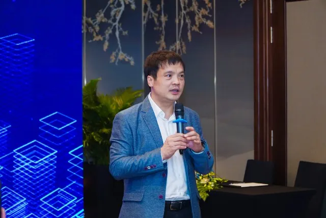Ông Nguyễn Văn Khoa – Tổng Giám đốc Tập đoàn FPT chia sẻ tại buổi lễ.