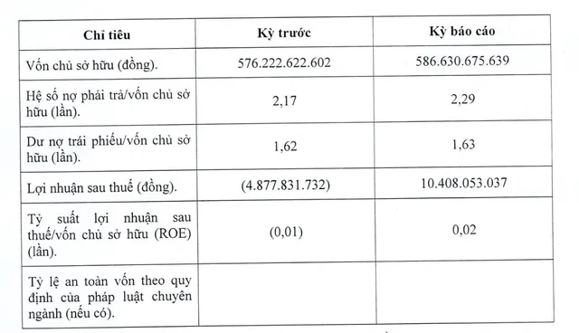 Tình hình tài chính năm 2023 của Đại Thịnh Phát