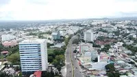 Khu đất thực hiện dự án nằm ngay bên cạnh trụ sở của Tập đoàn HAGL, nằm gần ngay vòng xoay Phù Đổng, phường Pleiku.