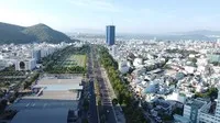 Theo nội dung tờ trình của UBND tỉnh Gia Lai, tuyến đường Nguyễn Tất Thành tại phường Quy Nhơn là tuyến đường có giá đất cao nhất của tỉnh sau điều chỉnh (giá 115 triệu đồng/m2). Ảnh chụp tháng 8/2024.
