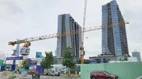 Nhiều dự án căn hộ mới ra mắt thị trường TP.HCM. Ảnh: Lê Toàn.