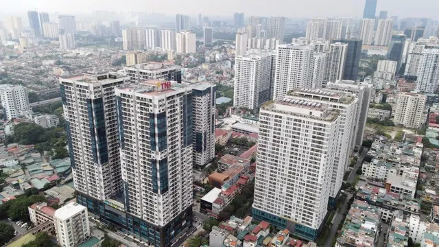 Giá căn hộ tại Thủ đô tăng 6% trong quý II, gấp đôi dự tính. Ảnh: Dũng Minh.