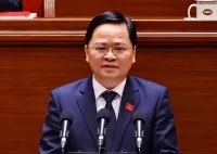 Phó Trưởng Ban Chính sách, chiến lược Trung ương Nguyễn Anh Tuấn trình bày tham luận - Ảnh: TTXVN.