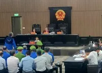 Phiên tòa sơ thẩm xét xử vụ án liên quan tới nhiều vi phạm tại giai đoạn 2 của dự án đường cao tốc Đà Nẵng - Quảng Ngãi.