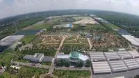 Một phần Khu nông nghiệp công nghệ cao TP.HCM.