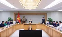 Phó Thủ tướng Trần Hồng Hà chủ trì cuộc họp nghe báo cáo dự án đầu tư đoạn tuyến cao tốc Sơn La - Điện Biên - Cửa khẩu Tây Trang, giai đoạn 1 - Ảnh: VGP.