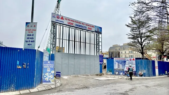 Dự án N01 Hạ Đình đang là nhà ở xã hội có giá mở bán mới cao nhất Hà Nội. Ảnh: Thanh Vũ