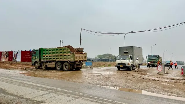 Dự án Vinhomes Wonder City Đan Phượng đang trong quá trình xây dựng. Ảnh: Thanh Vũ