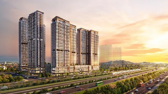 Phối cảnh dự án Imperia Sky Park.