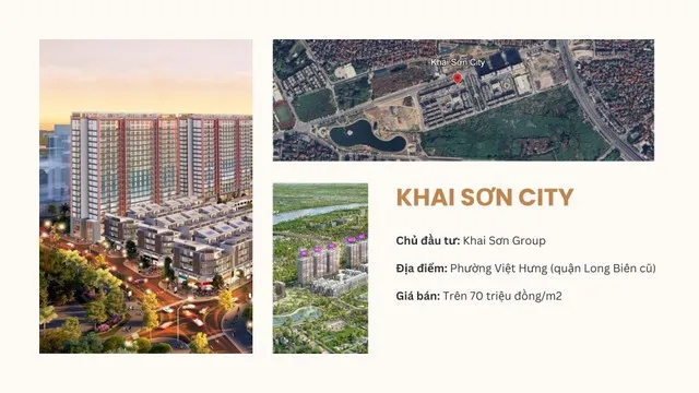 Theo quy hoạch, khu đất trống phía trước chung cư Khai Sơn City sẽ trở thành hồ điều hòa.