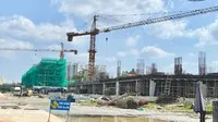 Một dự án nhà ở xã hội tại Hà Nội do doanh nghiệp tư nhân làm chủ đầu tư. Ảnh: Thanh Vũ