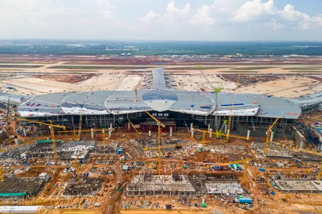 Sân bay Long Thành tăng tốc thi công, cùng loạt hạ tầng trọng điểm đang tạo nên “siêu kết nối” cho vùng Đông Nam TP.HCM.