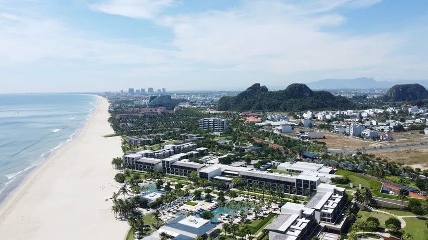 Tuyến đường ven biển kết nối Đà Nẵng với Hội An.