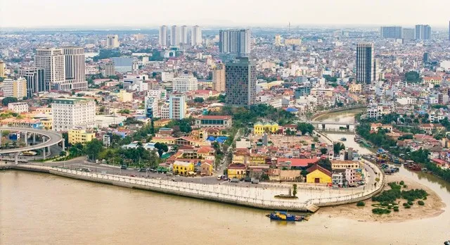 Thành phố Hải Phòng tập trung phát triển đồng bộ hạ tầng giao thông, đô thị trong giai đoạn mới. Ảnh: CTV