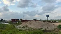 Tại Hải Phòng, khu công nghiệp Tràng Duệ 3 do CTCP Khu công nghiệp Sài Gòn - Hải Phòng, công ty con của Tổng công ty Phát triển Đô Thị Kinh Bắc làm chủ đầu tư đang được triển khai xây dựng. Ảnh: Quỳnh Nga