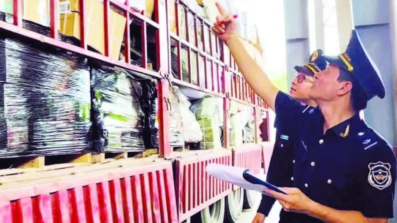 Hoạt động nghiệp vụ hải quan.