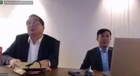 Ông Nguyễn Việt Anh (trái) và ông Nguyễn Thúc Anh Thi