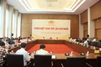 Phiên họp thẩm tra của Uỷ ban Tư pháp.