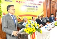 Ông Ranjit Prithviraj Thambyrajah phát biểu tại Đại hội đồng cổ đông thường niên năm 2024 NSH Petro