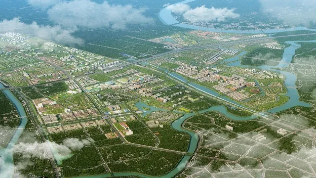 Siêu đô thị nghỉ dưỡng phía Nam Hà Nội gây ấn tượng với quy mô và ý nghĩa văn hóa lịch sử
