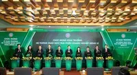 Phó Thủ tướng Lê Minh Khái cùng các vị lãnh đạo đã thực hiện nghi thức khai trương hệ thống giao dịch TPDNRL, bắt đầu phiên giao dịch đầu tiên của thị trường giao dịch TPDNRL.