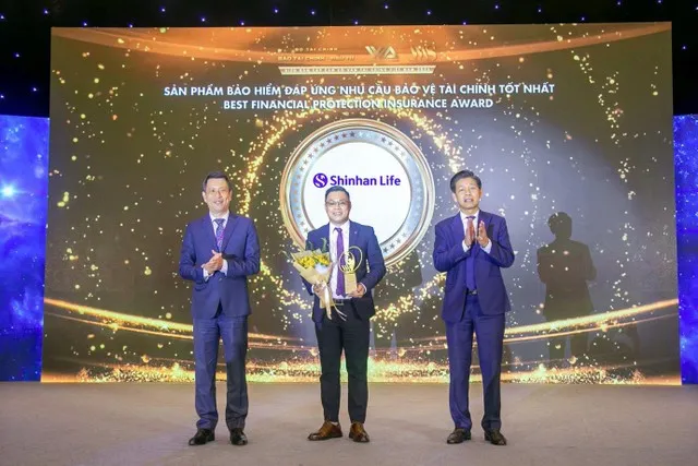 Shinhan Life Việt Nam được vinh danh là doanh nghiệp có “Sản phẩm bảo hiểm đáp ứng nhu cầu bảo vệ tài chính tốt nhất”